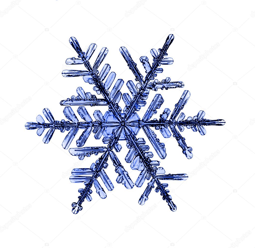 depositphotos 22162675 stock photo natural christmas snowflake isolated on