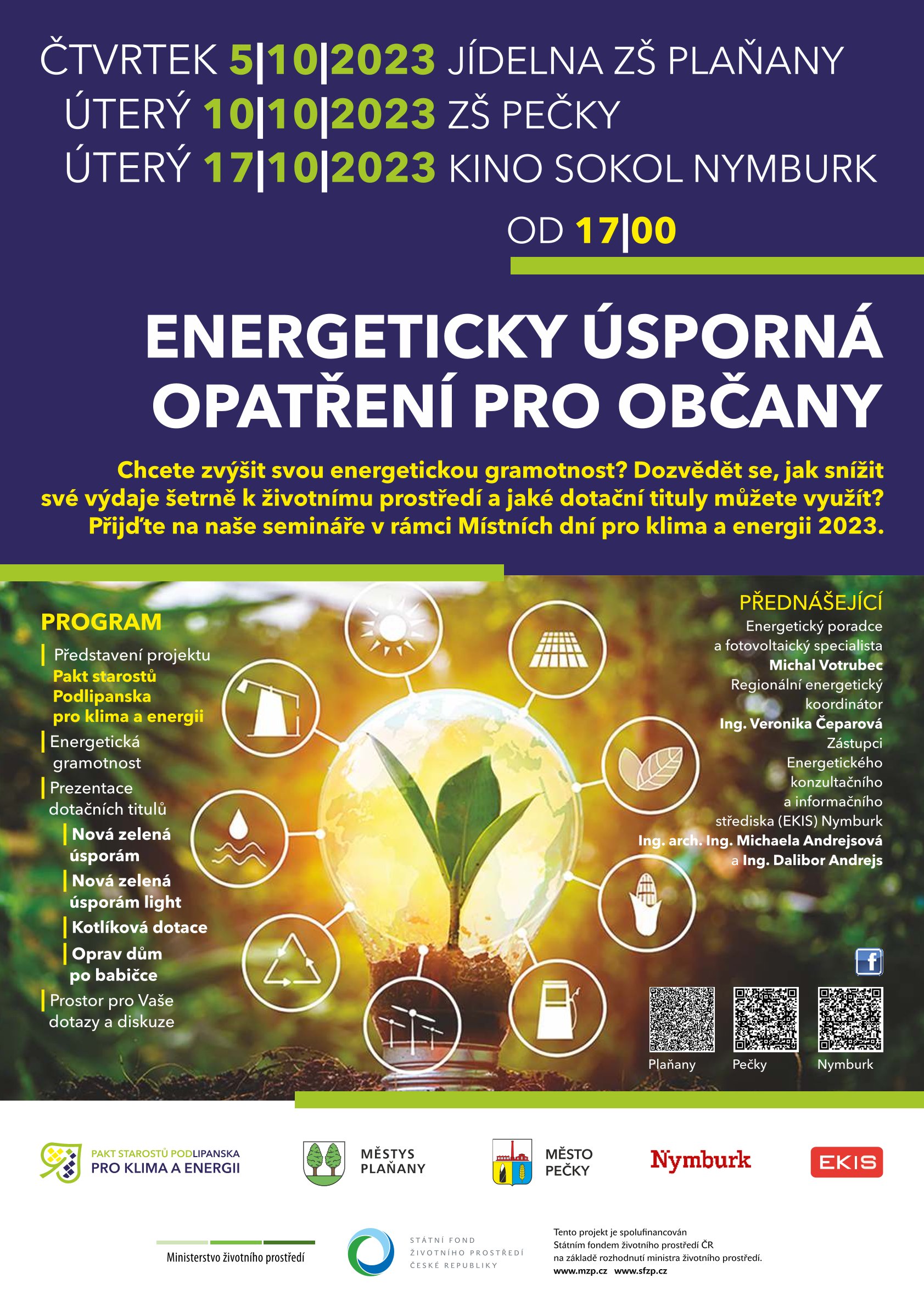 plakát A3 energeticky úsporná optření náhled
