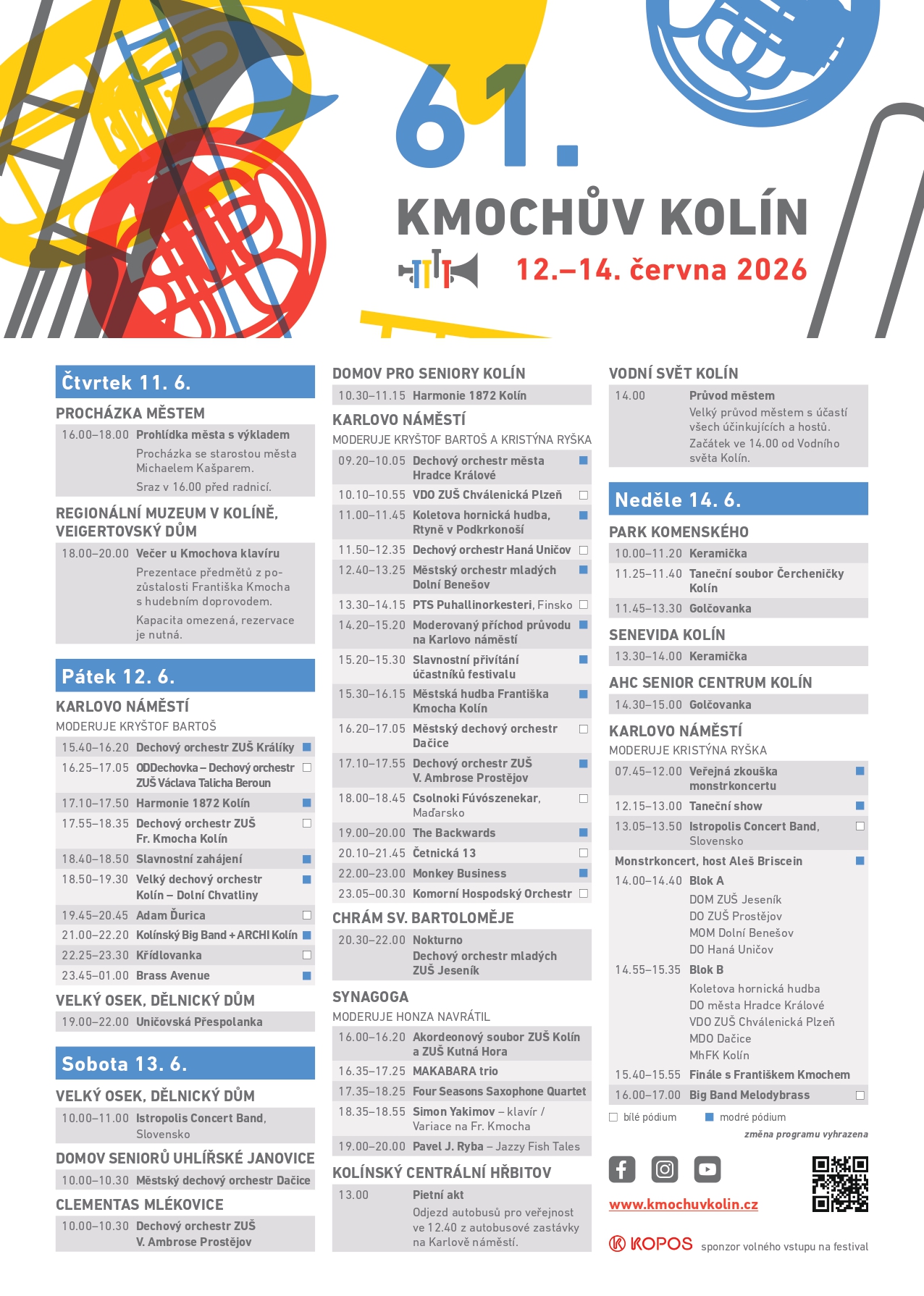 Program Kmochuv Kolin A4 CZ 002